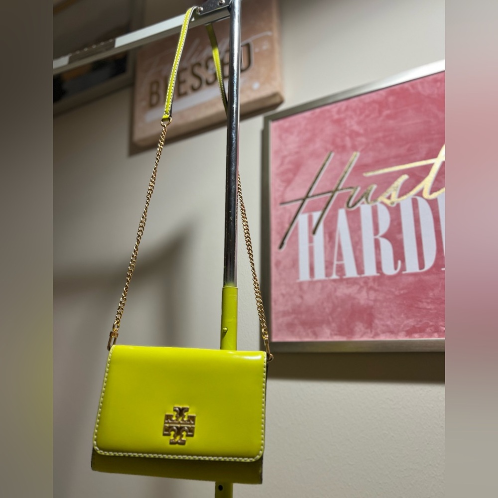 Green Tory Burch Crossbody (Good Condition)